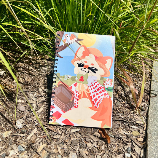 cottagecore critters notebook